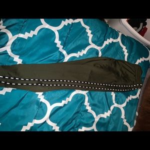 PINK slim fit tapered joggers